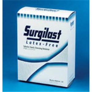 Surgilast Tubular Bandage Elastic Net 28"x25yd White Each