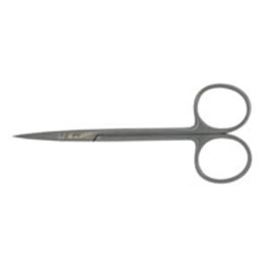 Iris Scissors Curved 4-1/4" Stainless Steel Non-Sterile Reusable...