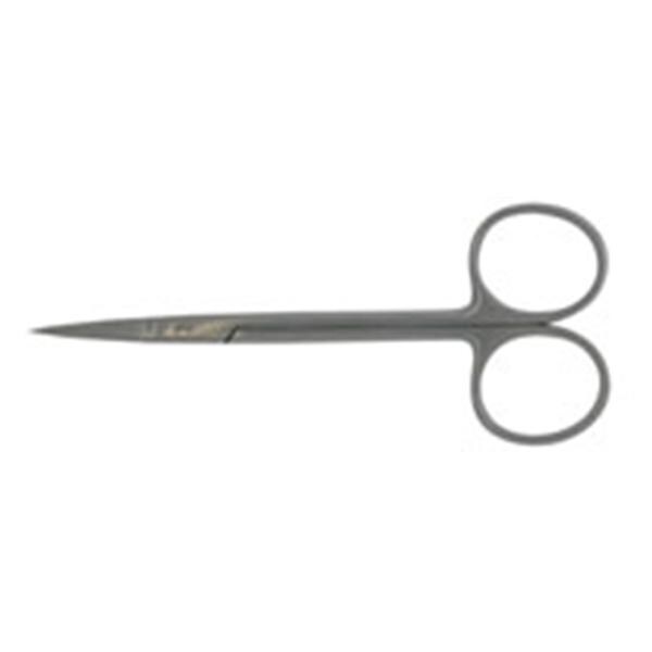 Iris Scissors Curved 4-1/4" Stainless Steel Non-Sterile Reusable...