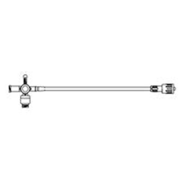 Ultraport IV Extension Set 10" Female Luer Lock/Spin Connector 100/Cr