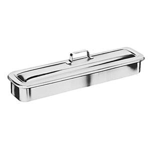 Catheter Instrument Tray 8-7/8x5x2" Stainless Steel Each