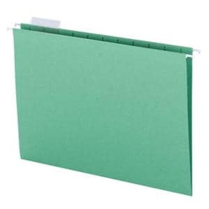 Hanging Folder Smead 8-1/2x11" Bright Green Letter Size 25/Box