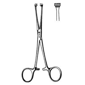 Allis Grasping Tissue Forcep Straight 10" Ea