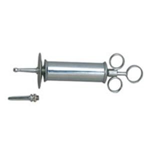 Ear Syringe Shield Chrome Reusable Each
