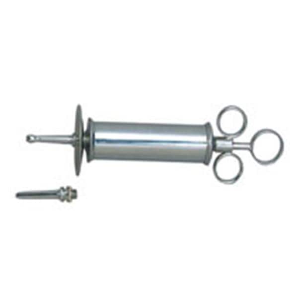 Ear Syringe Shield Chrome Reusable Each