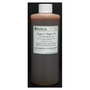Eosin-Y Stain Alcoholic 1% 16oz Liquid Volume 1/Bottle