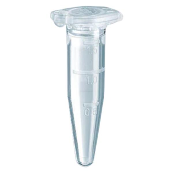 Safe-Lock Centrifuge Tube Polypropylene 1.5mL Graduated Clear Sna...