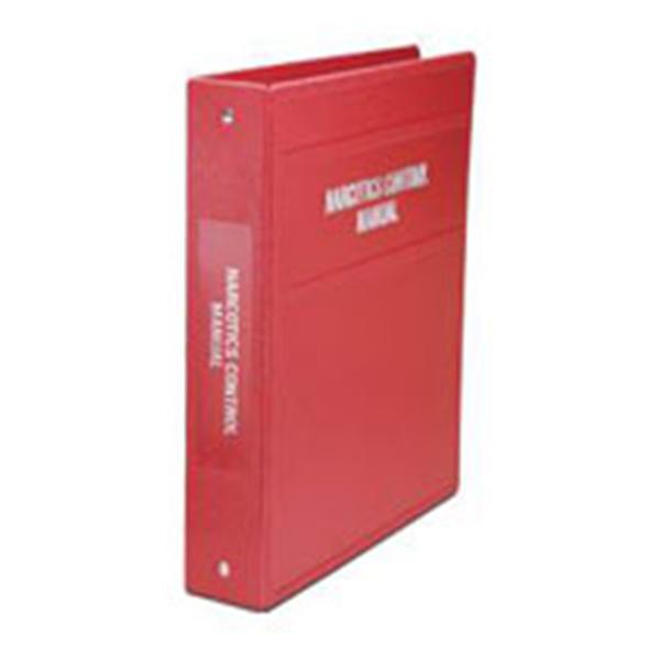 Narcotics Control Policy/Procedure Manual Red/Silver Imprint Each