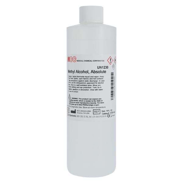 Methanol Reagent Absolute 16oz Each