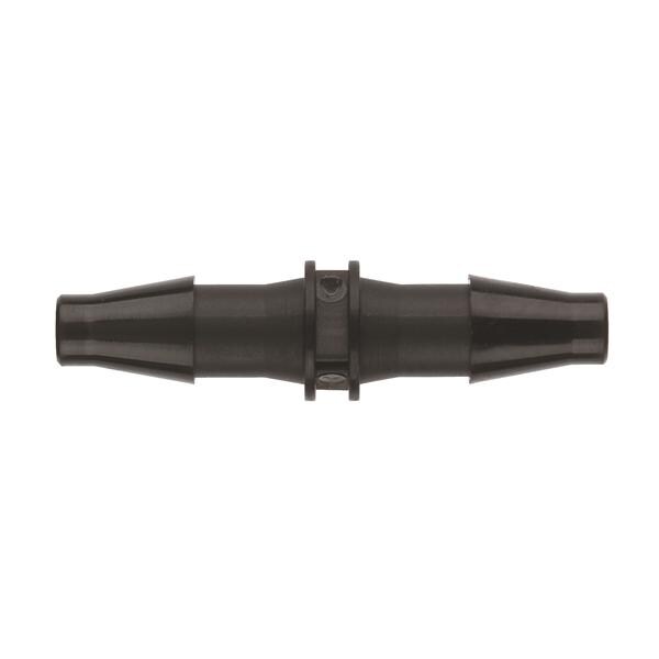 Connector Blood Pressure For Tubing 5/32" 4mm Black 10/Pk