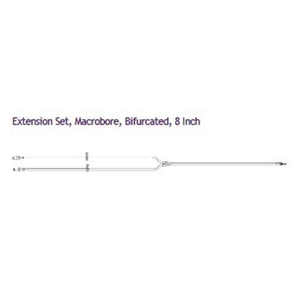 IV Extension Set 8" 50/Case