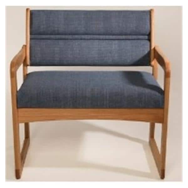 Bariatric Chair Navy/Medium Oak Each