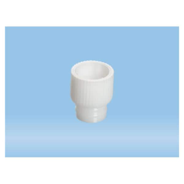 Push Tube Cap LDPE White 12mm 1000/Package