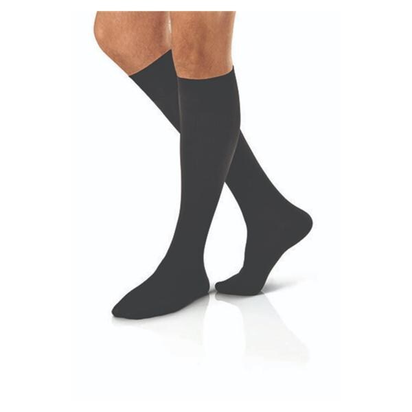 Jobst forMen Compression Socks Knee High Closed Toe Small Black