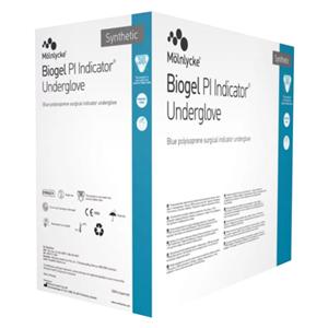 Biogel PI Indicator Polyisoprene Surgical Gloves 7.5 Blue