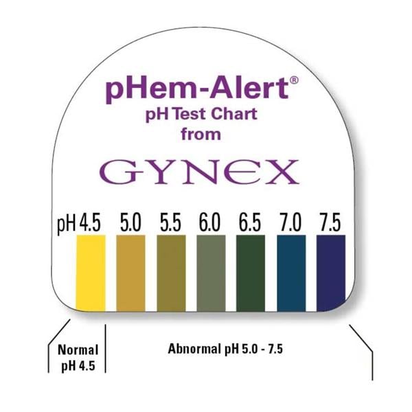 pHEM-ALERT Vaginal pH Test 4.5-7.5 ph 12/Box