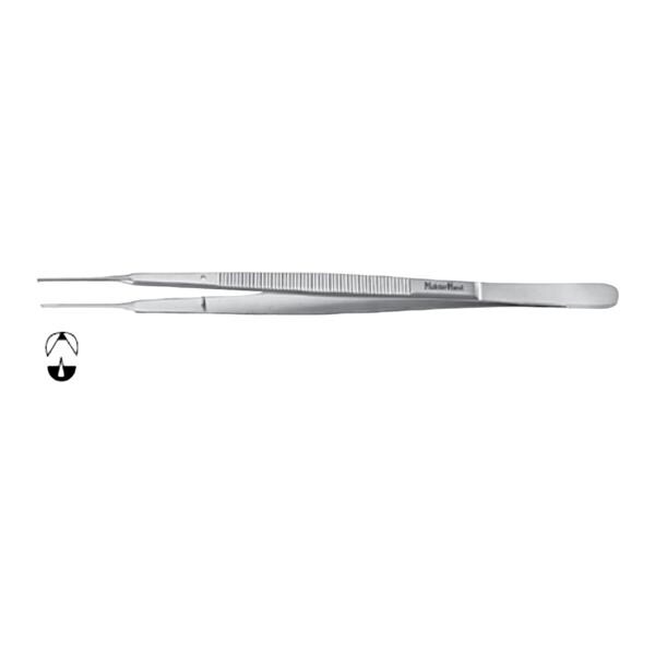 Meister-Hand Gerald Tissue Forcep Straight 7" Ea