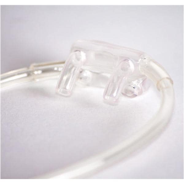 Cannula CO2/O2 Dual Adult Female Luer Clear 7' Tubing Nasal With...