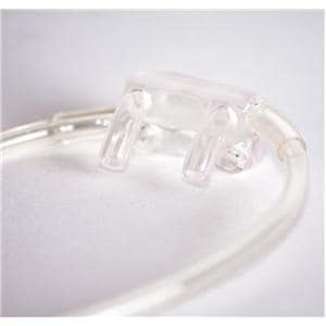 Cannula CO2/O2 Dual Adult Male Luer Clear 10' Tubing Nasal With U...