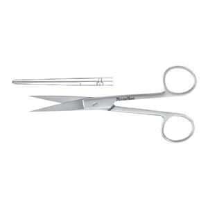 Meister-Hand Operating Scissors Straight 4-1/2" Stainless Steel E...