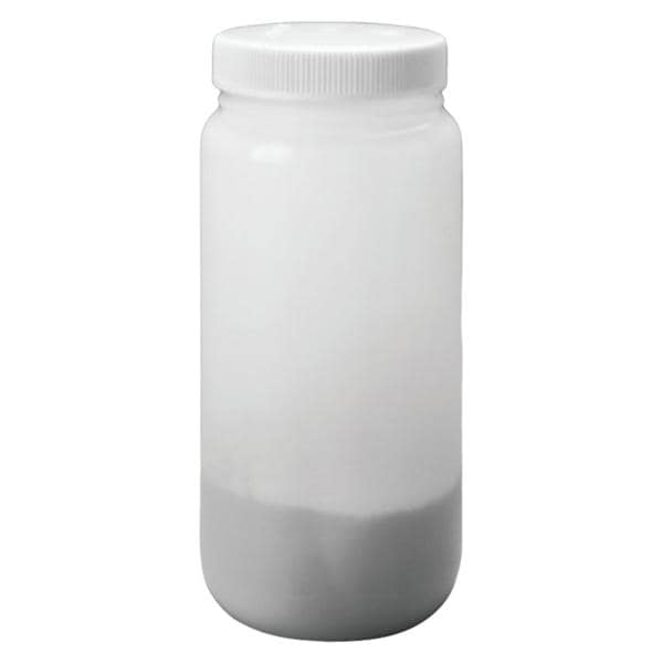 Nalgene Fluorinated Bottle Plastic 100mm Closure White 2L Each