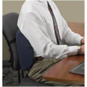 Relax-A-Bac Sitback Support Cushion Cotton/Polyester Cover 13x14