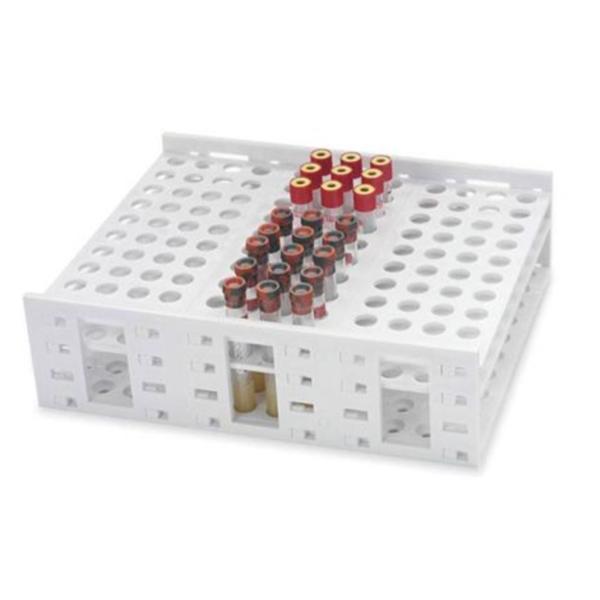 Monster Test Tube Rack 12-16mm 120 Place White Ea