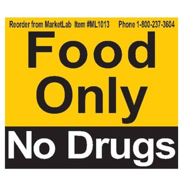 Magnet Label Yellow/Black 2/Package