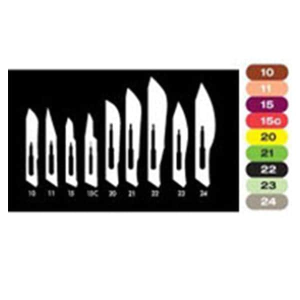Blade Surgical #11 Safety Sterile 150/Case