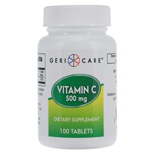 Vitamin C Supplement Tablets 500mg 100/Bottle