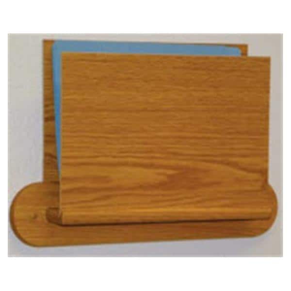 Chart Holder Med Oak Med Oak With 1 Pocket Each