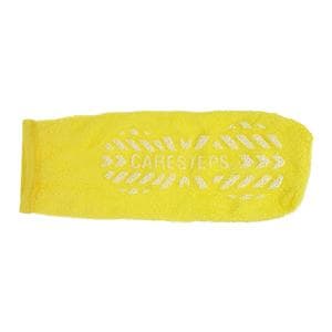 Care-Step Hi-Risk Patient Slippers Terrycloth Adult Unisex Yellow...