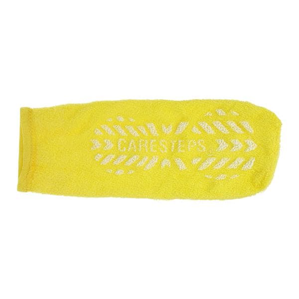 Care-Step Hi-Risk Patient Slippers Terrycloth Adult Unisex Yellow...