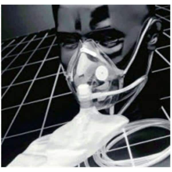 Mask Oxygen Adult 50/Case