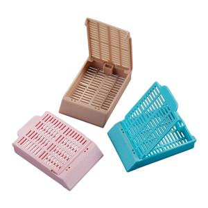 Histosette II Tissue Tissue Cassette Acetal Tan Lid With 45D Labe...