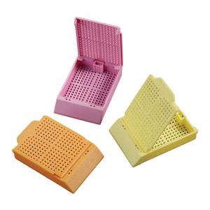 Histosette II Processing/Embedding Biopsy Cassette Acetal Blue Li...