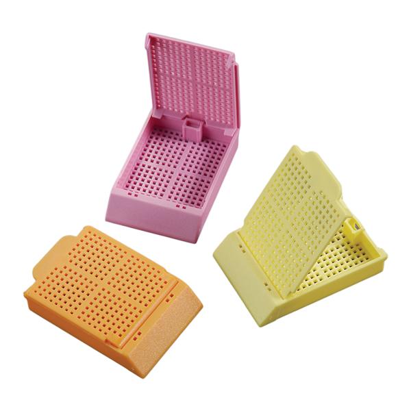 Histosette II Processing/Embedding Biopsy Cassette Acetal Peach L...
