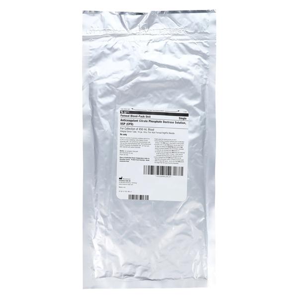 Blood Pack Unit 450mL Single Each, 60 EA/CA