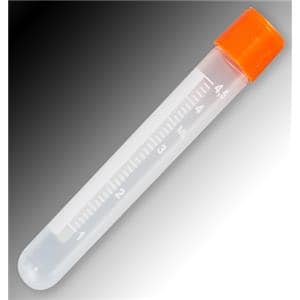 Sample Tube 5mL Polypropylene With Marking Area/Round Bottom Non-...
