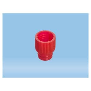 Push Tube Cap LDPE For Red 12mm 1000/Package