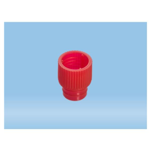 Push Tube Cap LDPE For Red 12mm 1000/Package