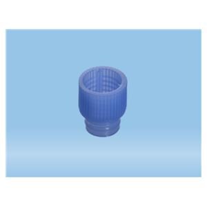 Push Tube Cap LDPE Blue 12mm 1000/Package