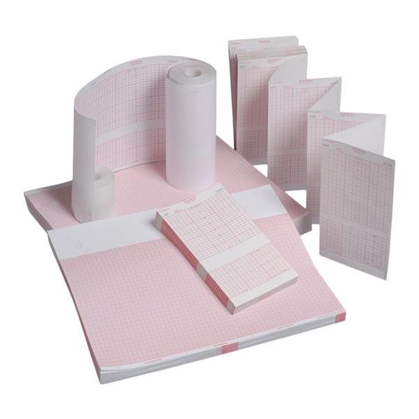 ECG/EKG Recording Paper New For Mac 800 ECG/EKG Systems 10Pk/Ca