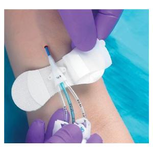 Grip-Lok Tube Securement Device 3-1/2" Soft Flexible Fabric Steri...