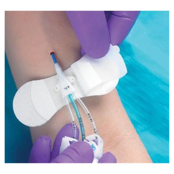 Grip-Lok Tube Securement Device 3-1/2" Soft Flexible Fabric Steri...