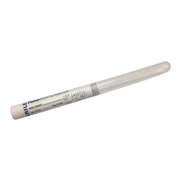 Fisherbrand Dry Culture Transport Swab White Single Sterile Attac...