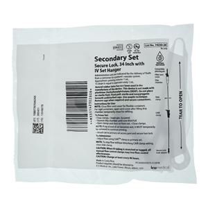 Option-Lok IV Administration Set 34" 15 Drops/mL Priming Volume 7mL 50/Ca