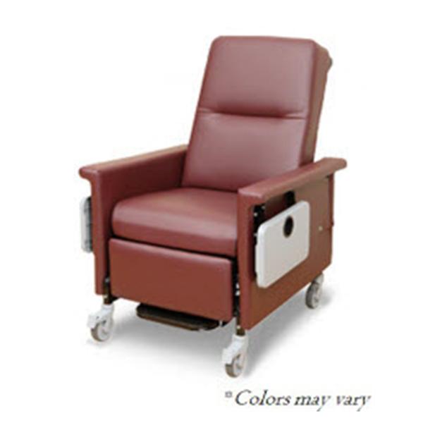 Transport Recliner Powder Coated Steel 300lb Capacity Power Each