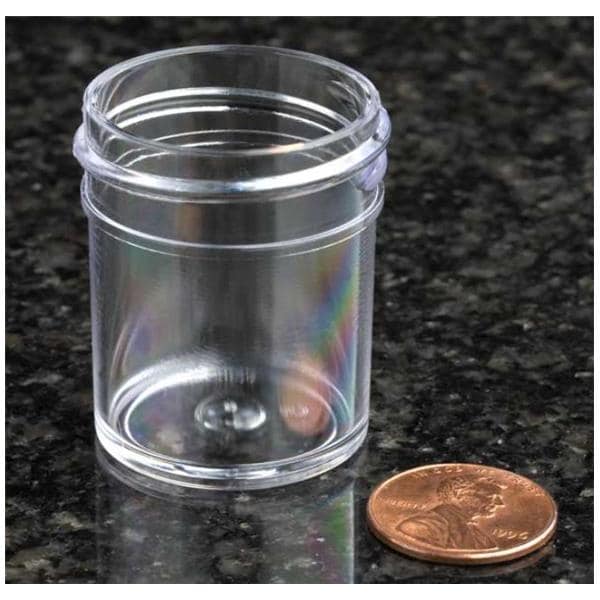 Wide Mouth Jar Formalin Polypropylene Non-Graduated Screw Cap Pac...