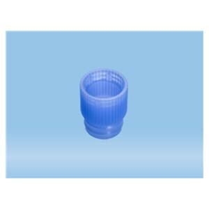 Push Tube Cap LDPE Blue 13mm 1000/Package